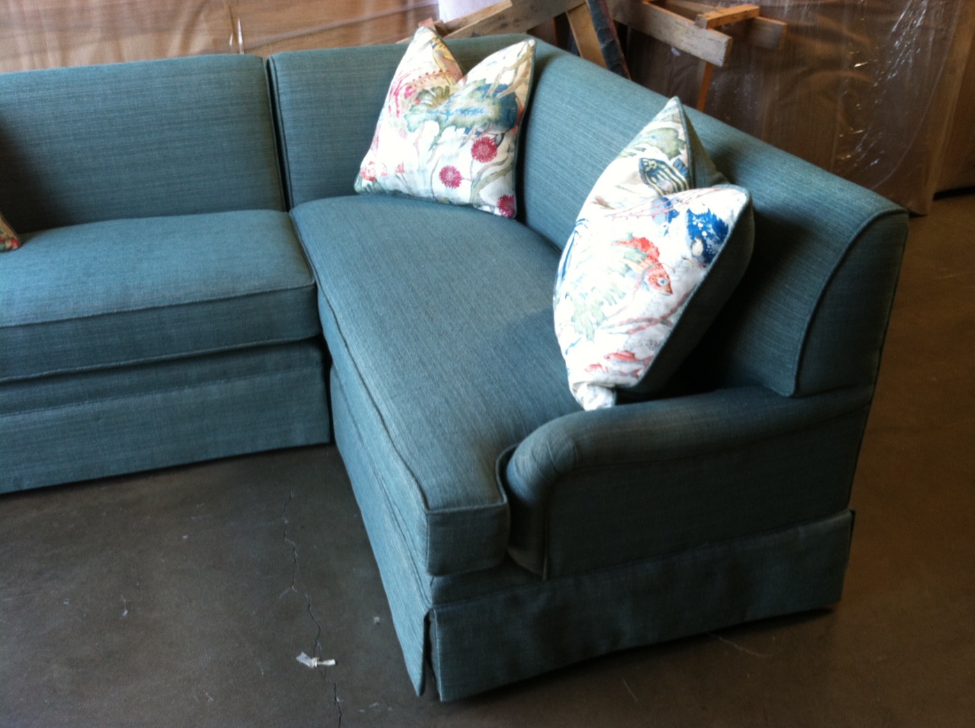 Sectional upholstery