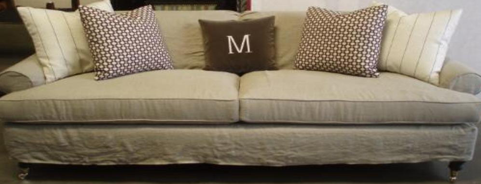 Upholstered sofa